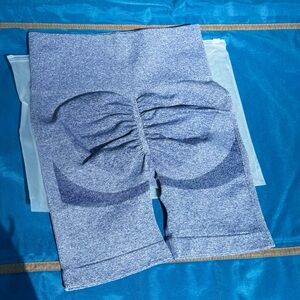 OQQ denim biker shorts